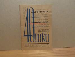 40-luku - Sosialistisen sivistyksen ja kulttuurisuomalaisuuden aikakauskirja. Toukokuu 1945