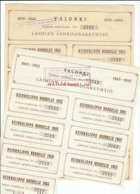 Laihian Sähkö Oy Talonki 1935 - 1944 ja 1943 - 1952