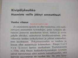 Kivipölykeuhko - huomiota vaille jäänyt ammattitauti