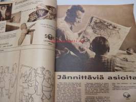 Suomen Kuvalehti 1957 nr 9, ilmestynyt 2.3.1957, sis. mm. seur. artikkelit / kuvat / mainokset; Kansikuva &quot;Sano koira&quot; - huonokuuloiset lapset oppivat puhumaan