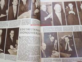 Suomen Kuvalehti 1957 nr 9, ilmestynyt 2.3.1957, sis. mm. seur. artikkelit / kuvat / mainokset; Kansikuva &quot;Sano koira&quot; - huonokuuloiset lapset oppivat puhumaan