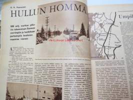 Suomen Kuvalehti 1957 nr 9, ilmestynyt 2.3.1957, sis. mm. seur. artikkelit / kuvat / mainokset; Kansikuva &quot;Sano koira&quot; - huonokuuloiset lapset oppivat puhumaan