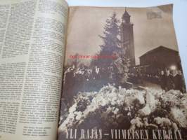 Suomen Kuvalehti 1957 nr 1, ilmestynyt 5.1.1957, sis. mm. seur. artikkelit / kuvat / mainokset; Kansikuva - Balettitanssija, Arvo Puukari - Kasvakaa vain Helsinki -