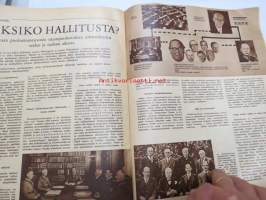 Suomen Kuvalehti 1957 nr 1, ilmestynyt 5.1.1957, sis. mm. seur. artikkelit / kuvat / mainokset; Kansikuva - Balettitanssija, Arvo Puukari - Kasvakaa vain Helsinki -