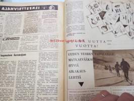 Suomen Kuvalehti 1957 nr 1, ilmestynyt 5.1.1957, sis. mm. seur. artikkelit / kuvat / mainokset; Kansikuva - Balettitanssija, Arvo Puukari - Kasvakaa vain Helsinki -