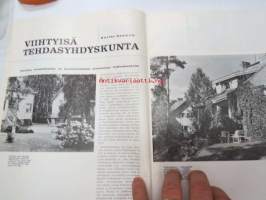 Kodin Maailma 1965 nr 4, sis. mm. seur. artikkelit / kuvat / mainokset; Vilka kalusto, Kylmäkosken valmistalot ja huvilat, Autolla Eurooppaan, Huvila Helpolla,