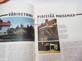 Kodin Maailma 1965 nr 4, sis. mm. seur. artikkelit / kuvat / mainokset; Vilka kalusto, Kylmäkosken valmistalot ja huvilat, Autolla Eurooppaan, Huvila Helpolla,