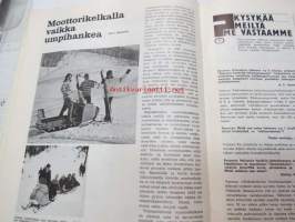 Kodin Maailma 1965 nr 4, sis. mm. seur. artikkelit / kuvat / mainokset; Vilka kalusto, Kylmäkosken valmistalot ja huvilat, Autolla Eurooppaan, Huvila Helpolla,