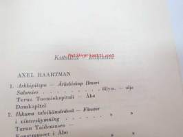 Turun Taiteilijaseura - Näyttely - Utstallning 11-28.4.1957 Helsingin Taidehalli / Helsingfors Konstahall -näyttelyluettelo