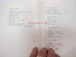 Turun Taiteilijaseura - Näyttely - Utstallning 11-28.4.1957 Helsingin Taidehalli / Helsingfors Konstahall -näyttelyluettelo