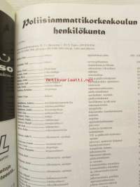 Poliisiammattikorkeakoulu vuosijulkaisu 1998 - Matrikkeli &#039;98