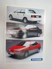 Hyundai Pony, Sonata, Scoupe -myyntiesite