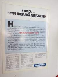 Hyundai Pony, Sonata, Scoupe -myyntiesite