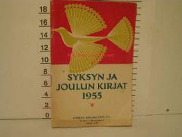 Syksyn ja joulun kirjat 1955