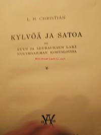 Kylvöä ja satoa eli syyn ja seurauksen laki nykymaailman kohtaloissa