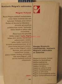 Maigret Vichyssä