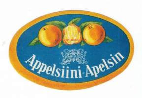 Appelsiini -   juomaetiketti