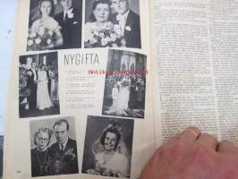 Helsingfors Journalen (Månadsrevyn) 1945 nr 11 november -bilaga till Helsingfors Journalen, innehåller bl a. följande artiklar / reklam / bilder -kuukausiliite