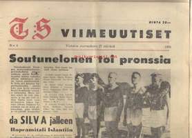 Turun Sanomat / TS Viimeuutiset 27.11.1956 nr 4 / Melbourne