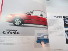 Honda mallisto 1993 -myyntiesite