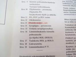 Passat luettelo 1978 - kattila kiinteille polttoaineille - täydellinen lämmitysohjelma - perusteellinen opaskirja / myyntiesite