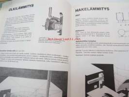 Passat luettelo 1978 - kattila kiinteille polttoaineille - täydellinen lämmitysohjelma - perusteellinen opaskirja / myyntiesite