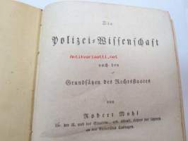 Wohn´s Polizei-Wissenschaft nach den Grundfazen des Rechtstaates I-II