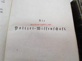 Wohn´s Polizei-Wissenschaft nach den Grundfazen des Rechtstaates I-II