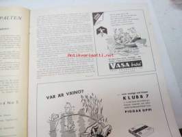 Helsingfors Journalen (Månadsrevyn) 1941 nr 8 augusti -bilaga till Helsingfors Journalen, innehåller bl a. följande artiklar / reklam / bilder -kuukausiliite