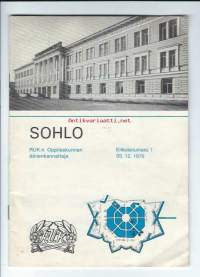 Sohlo 3.12.1979 Erikoisnumero 1 / RUK:n oppilaskunnan äänenkannattaja