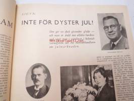 Helsingfors Journalen (Månadsrevyn) 1941 nr  12 december - Julen 1941 -bilaga till Helsingfors Journalen, innehåller bl a. följande artiklar / reklam / bilder