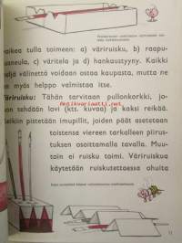 Piirrämme, maalaamme ja painamme - Perunapainantaa, Raaputustekniikkaa, Steariinivedoksia, Piirustusoppia, Ruiskumaalausta ym.