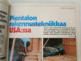 Pientalo Omakoti 1975 nr 3, sis. mm. seur. artikkelit / kuvat / mainokset; Kodin taide Tuula Auermaa, Lampaanreidestä pääsiäispaisti, Libanon Byblos -