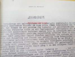 Väpplingen -71 (skol publikation), redaktionen; Tove Boström, Ami Swanson, Anne Lindfors, Sunniva Drake, Malla Portin, Kenneth Holmström (kladdare Guja Hemming -