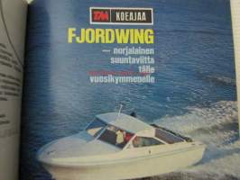Tekniikan Maailma 1970 nr 10, sis. mm. seur. artikkelit / kuvat / mainokset; Koeajossa Austin Maxi - Venekoeajo Fjordwing, Sukellusvene Pingvin U-1, Zenit E kamera