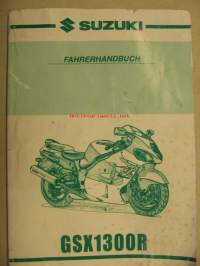 Suzuki GSX 1300R Fahrerhandbuch käyttöohjekirja