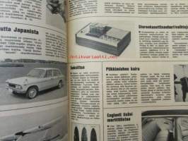 Tekniikan Maailma 1970 nr 4, sis. mm. seur. artikkelit / kuvat / mainokset; Koeajossa Autobianchi A 112, Sumbeam Avenger ja Toyota Corona, Kasettinauhurit