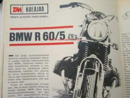 Tekniikan Maailma 1970 nr 3, sis. mm. seur. artikkelit / kuvat / mainokset; Koeajossa vuoden auto Fiat 128 ja Moottoripyörä BMW R60/5, Milanon 41.