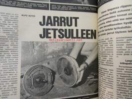 Tekniikan Maailma 1970 nr 2, sis. mm. seur. artikkelit / kuvat / mainokset; Koeajossa Rover 3500, Esittelyssä Austin Maxi ja Datsun Sunny 1200, Norlett lumilinko,