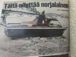 Tekniikan Maailma 1970 nr 2, sis. mm. seur. artikkelit / kuvat / mainokset; Koeajossa Rover 3500, Esittelyssä Austin Maxi ja Datsun Sunny 1200, Norlett lumilinko,