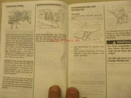 Suzuki GSX 1300R Fahrerhandbuch käyttöohjekirja