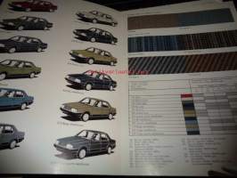 Fiat Regata Colour range