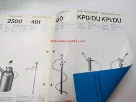 Jakob Pressl Schmiergeräte - Katalog - saksalaisen voitelukannuihin yms. erikoistuneen tehtaan luettelo