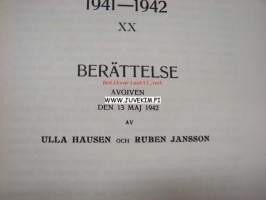 Brändö Svenska Samskola 1941-1942 XX berättelse avgiven den 13 maj 1942