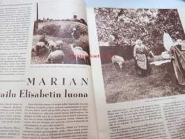 Kotiliesi 1957 nr 6 maaliskuu II, 15.3.1957, sis. mm. seur. artikkelit / kuvat / mainokset; Kieku ja Kaiku, Kastor, Osuuskassat, Vitapointe, Perheenemäntä -