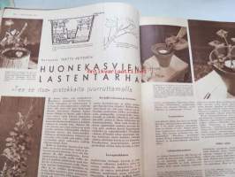 Kotiliesi 1957 nr 6 maaliskuu II, 15.3.1957, sis. mm. seur. artikkelit / kuvat / mainokset; Kieku ja Kaiku, Kastor, Osuuskassat, Vitapointe, Perheenemäntä -