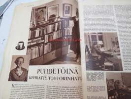 Kotiliesi 1957 nr 2 tammikuu II, 15.1.1957, sis. mm. seur. artikkelit / kuvat / mainokset; Kieku ja Kaiku, Kastor, Paperinkeräyksen Margit-hopeita (näitä sai