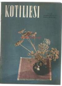 Kotiliesi 1958 nr 21/ kansi Syksyinen oksa, seurakunta tulee kotiin, surun juhla kotona, oma nukketeatteri, tupakka ja terveys, omakotitalomme sisustuskin vaatii