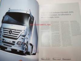 Mercedes-Benz Actros, Axor, Atego puoliperävaunun vetoautot -myyntiesite