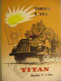 Volvo L 395 Titan 7-11 ton myyntiesite/broschyr